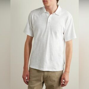 Rag & Bone White Polo Shirt XS
